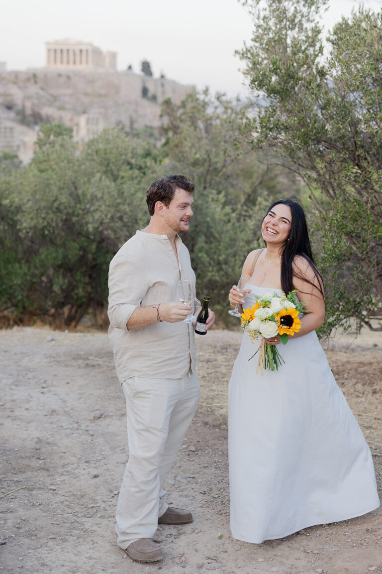 Surprise Proposal Film in Athens